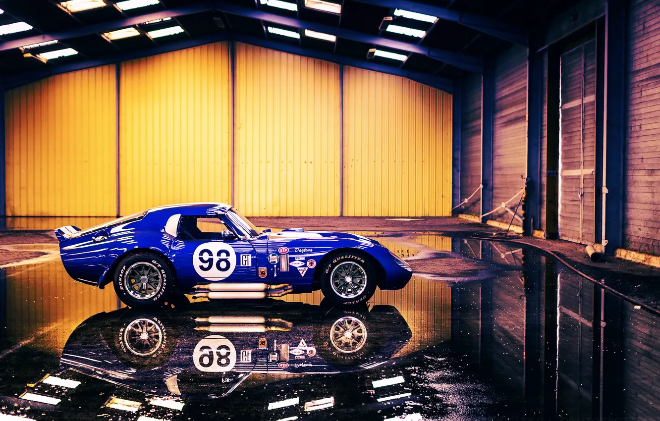 Photo wallpaper reflection, CSX2300, Cobra Daytona