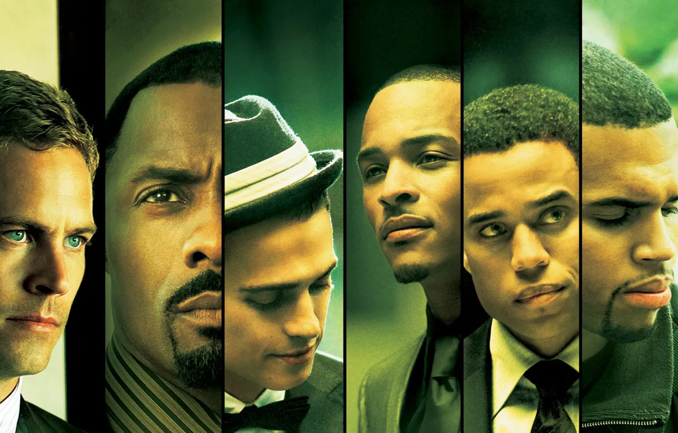 Photo wallpaper the film, Paul Walker, Los Angeles, Idris Elba, Michael Or, Chris Brown, the takers, the …