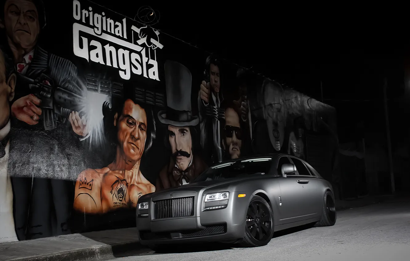 Photo wallpaper Ghost, Royce, Rolls, Gangsta, Origtnal