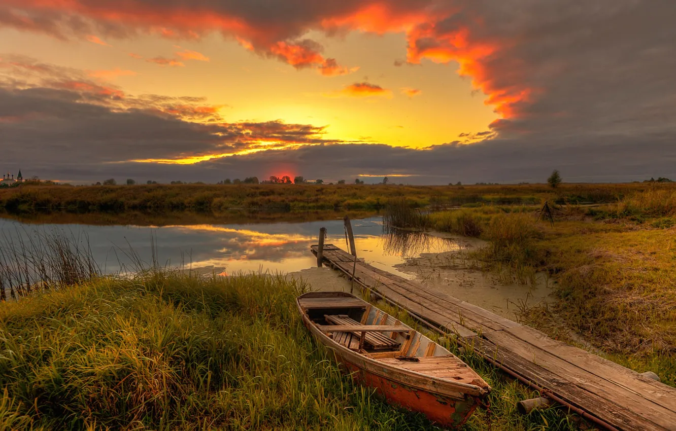 Photo wallpaper Russia, village of Dunilovo, Ivanovo oblast