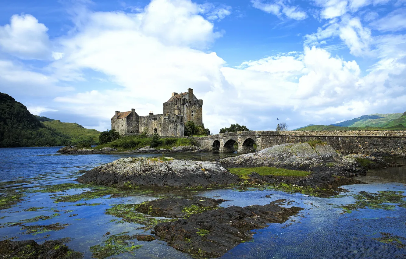 Photo wallpaper castle, Scotland, Scotland, Eilean Donan Castle