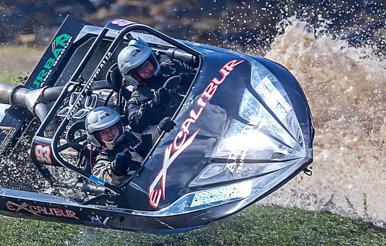 Photo wallpaper race, boat, speed