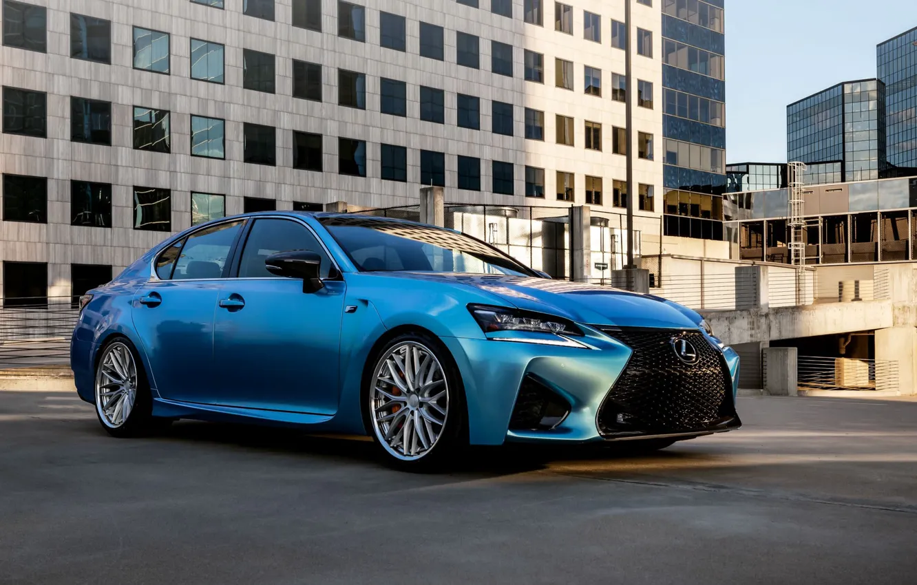 Photo wallpaper Lexus, Japan, Blue, F-Sport