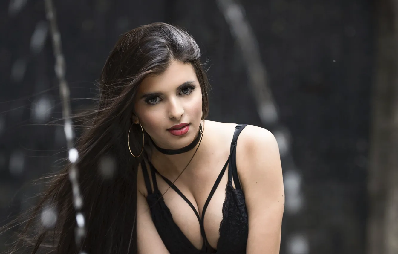 Photo wallpaper look, background, hair, beauty, Mariana