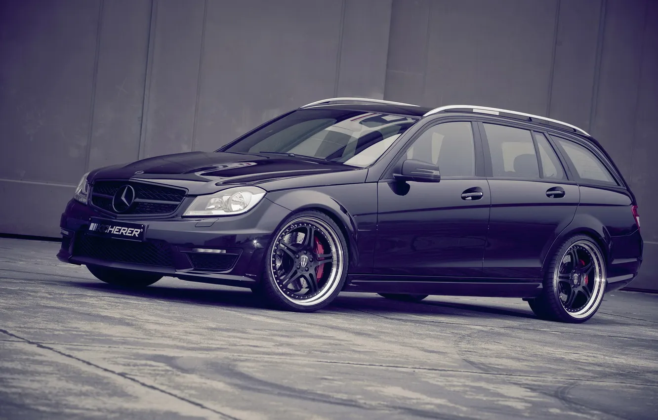Photo wallpaper auto, tuning, Mercedes, Mercedes, Kicherer, universal, C63 T-Supersport