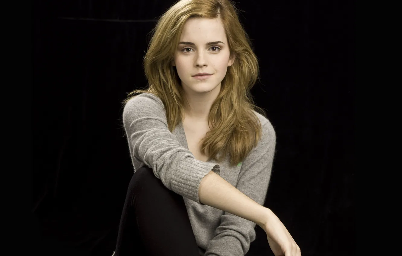 Photo wallpaper look, model, actress, Emma Watson, Emma Watson