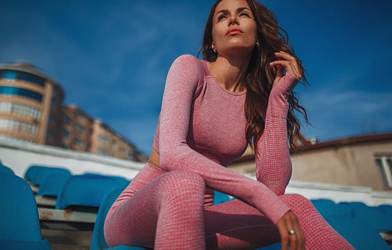 Photo wallpaper girl, pose, Gregory Levin, Olga Dane