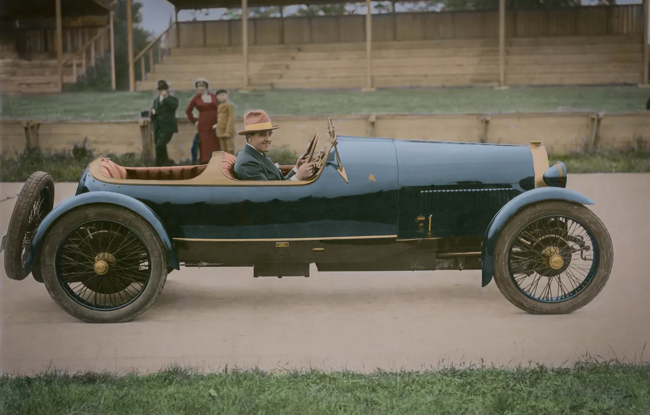 Photo wallpaper retro, Bugatti, classic, 1920