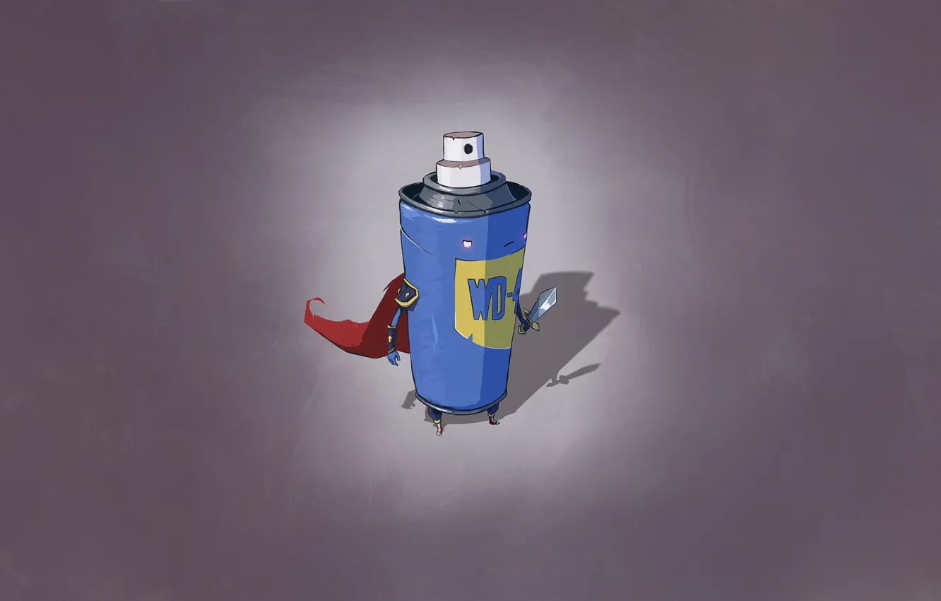 Photo wallpaper background, minimalism, humor, sword, art, super hero, Aerosol, The drug