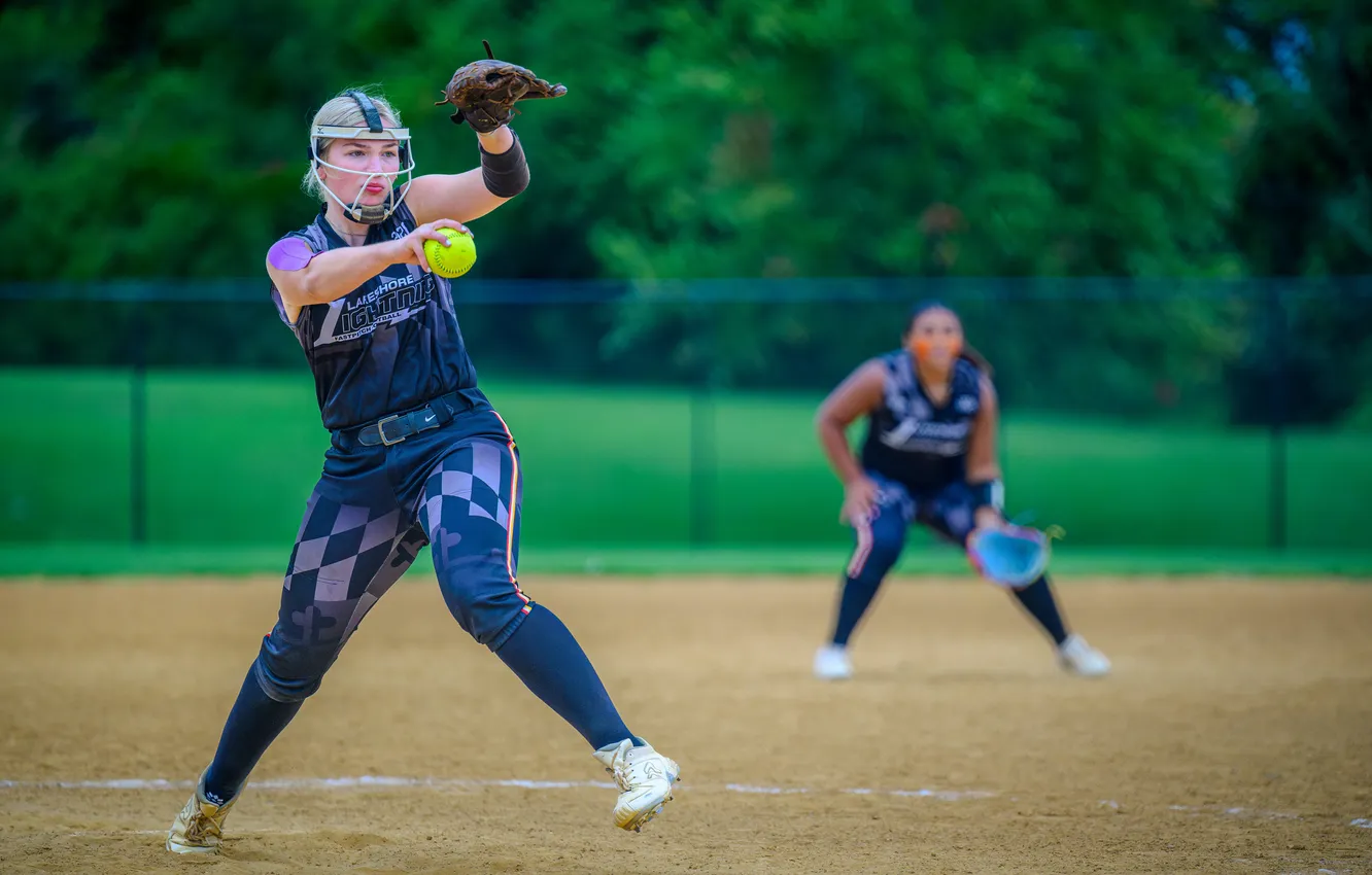 Photo wallpaper Action, sports, baseball