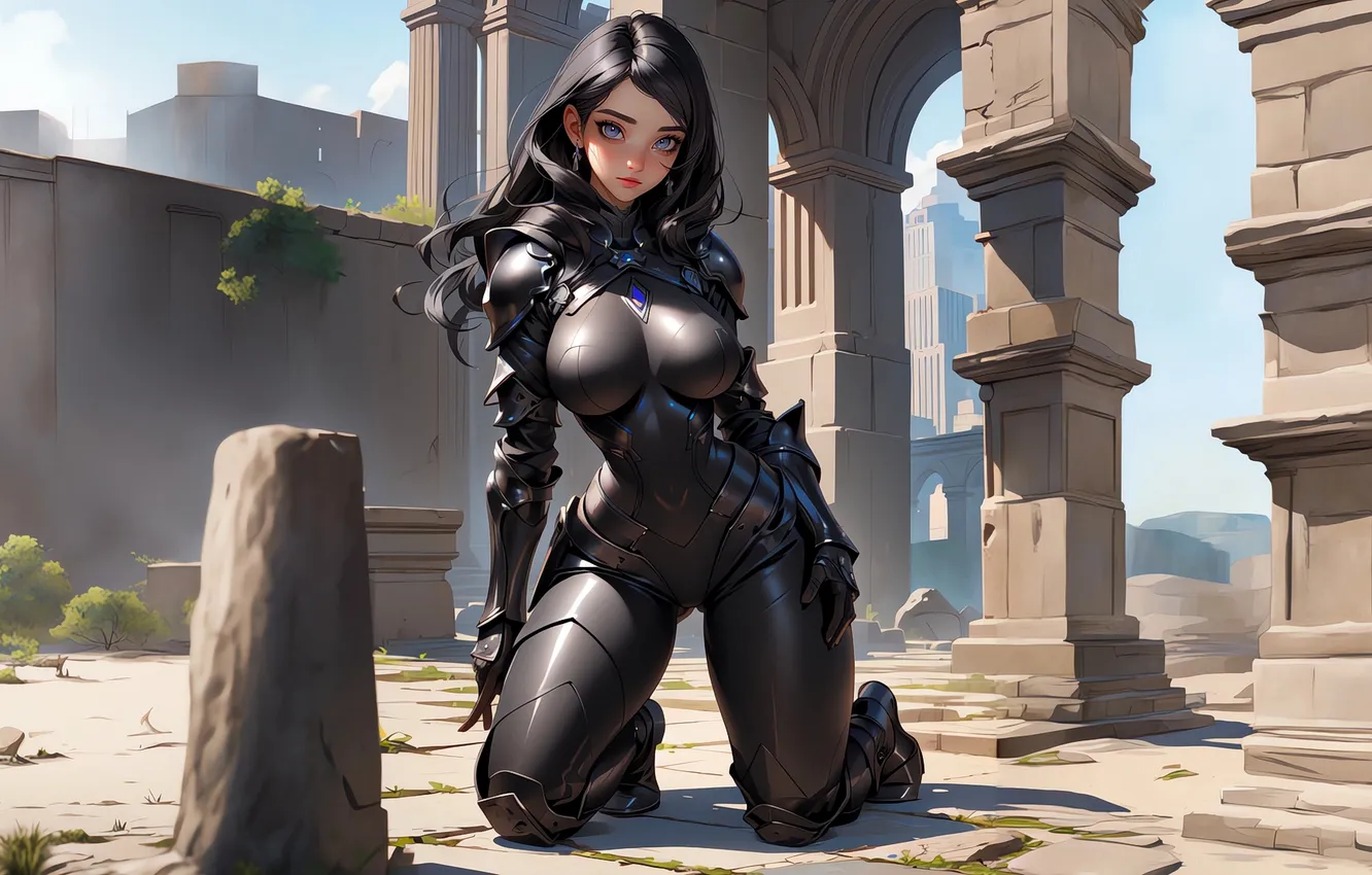 Photo wallpaper Fiction, neural network, renderery