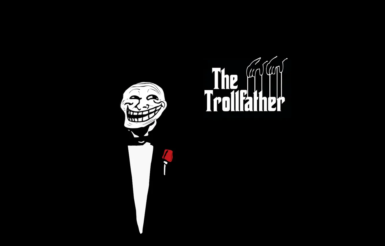 Photo wallpaper smile, mug, godfather, COOLFACE, Trololo, Fucking Rajab, Potrollit, face
