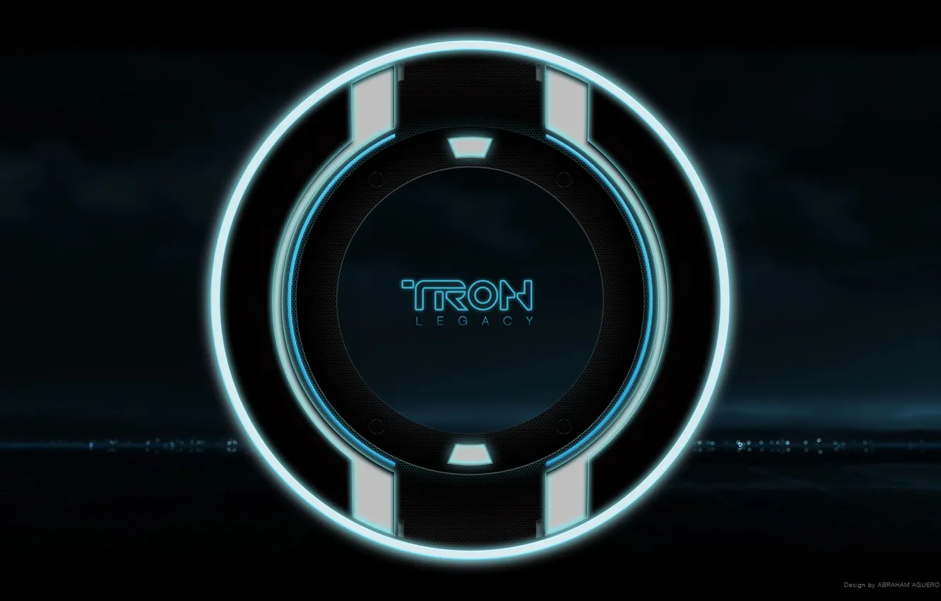 Photo wallpaper the film, round, disk, the throne, legacy, heritage, tron