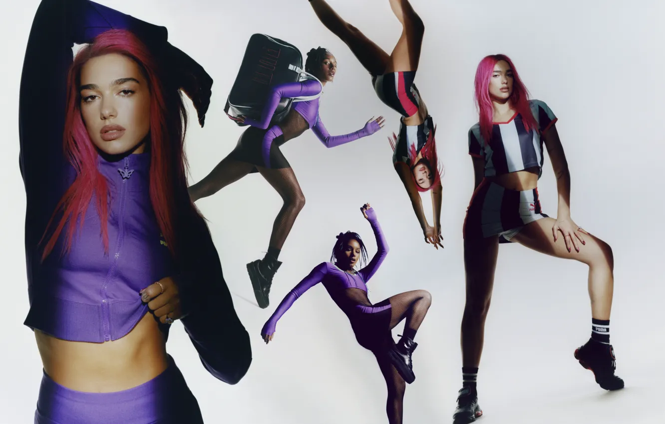 Photo wallpaper Puma, sports wear, Puma, Superstar, Dua Lipa, Capsule collection, Advertising Company
