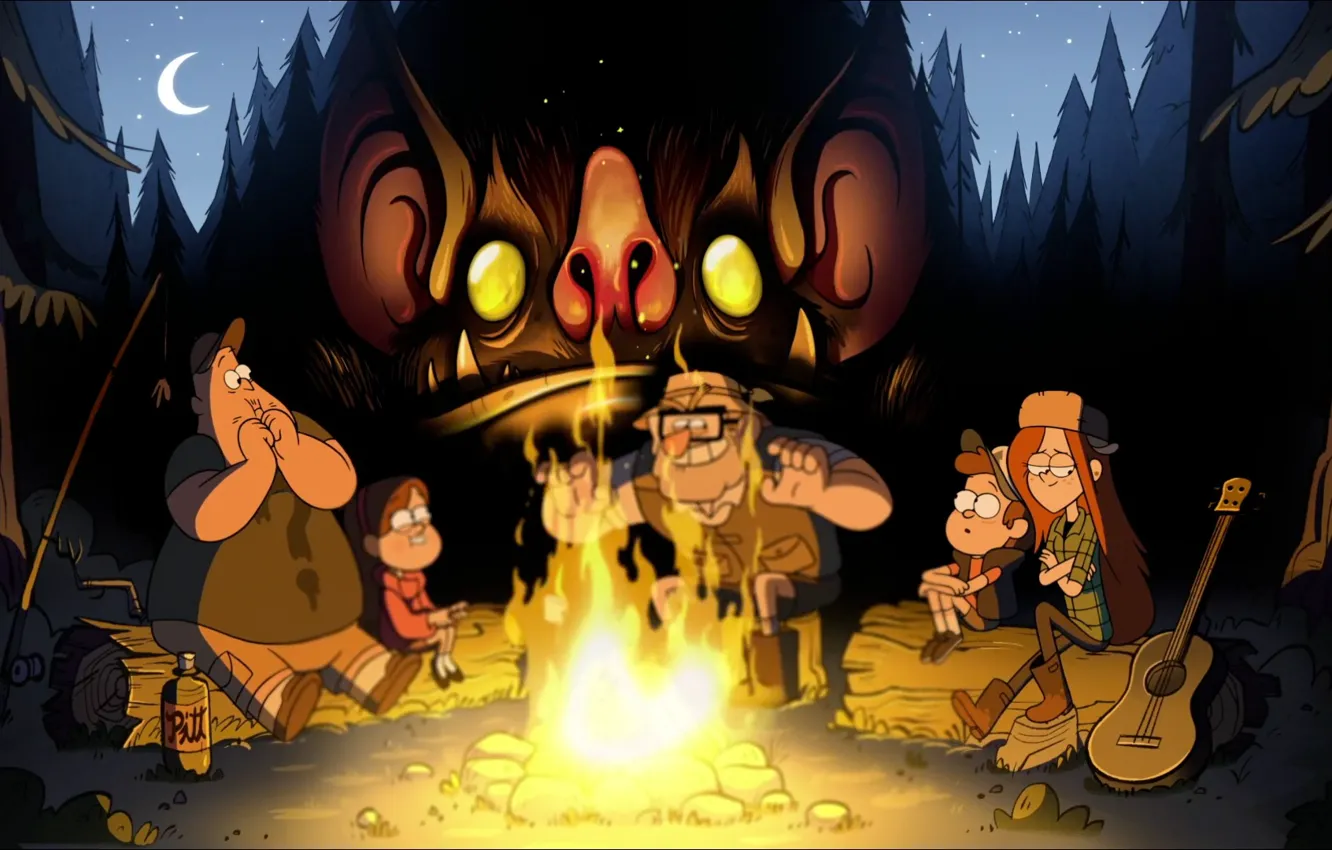 Photo wallpaper Gravity Falls, Gravity Falls, Disney Television Animation, Gravity Falls