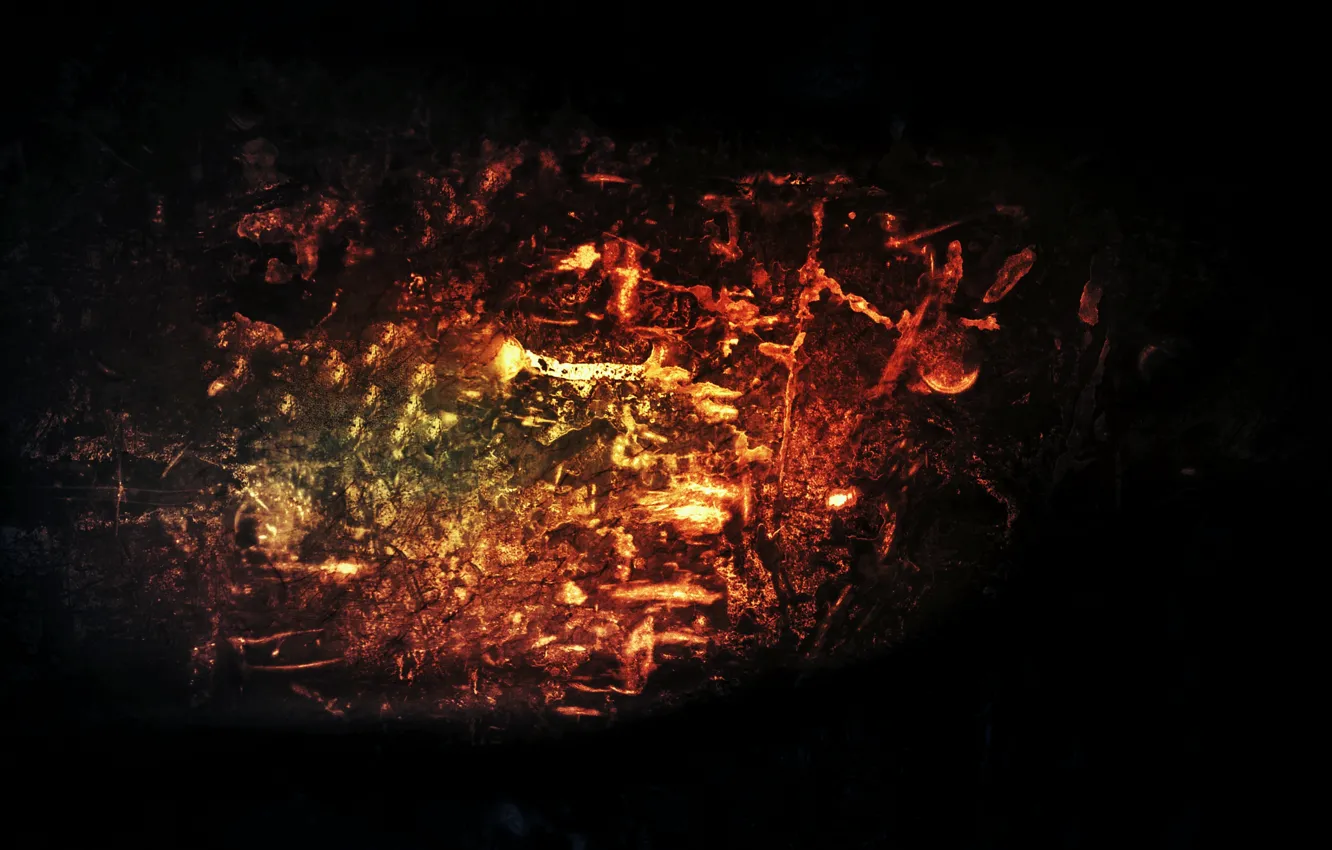 Photo wallpaper lights, darkness, texture
