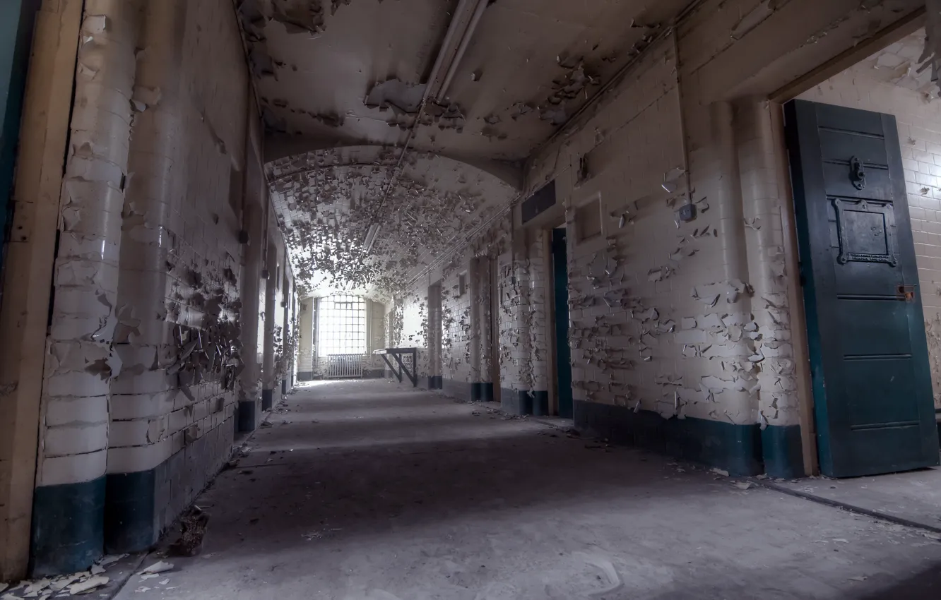 Photo wallpaper interior, camera, prison