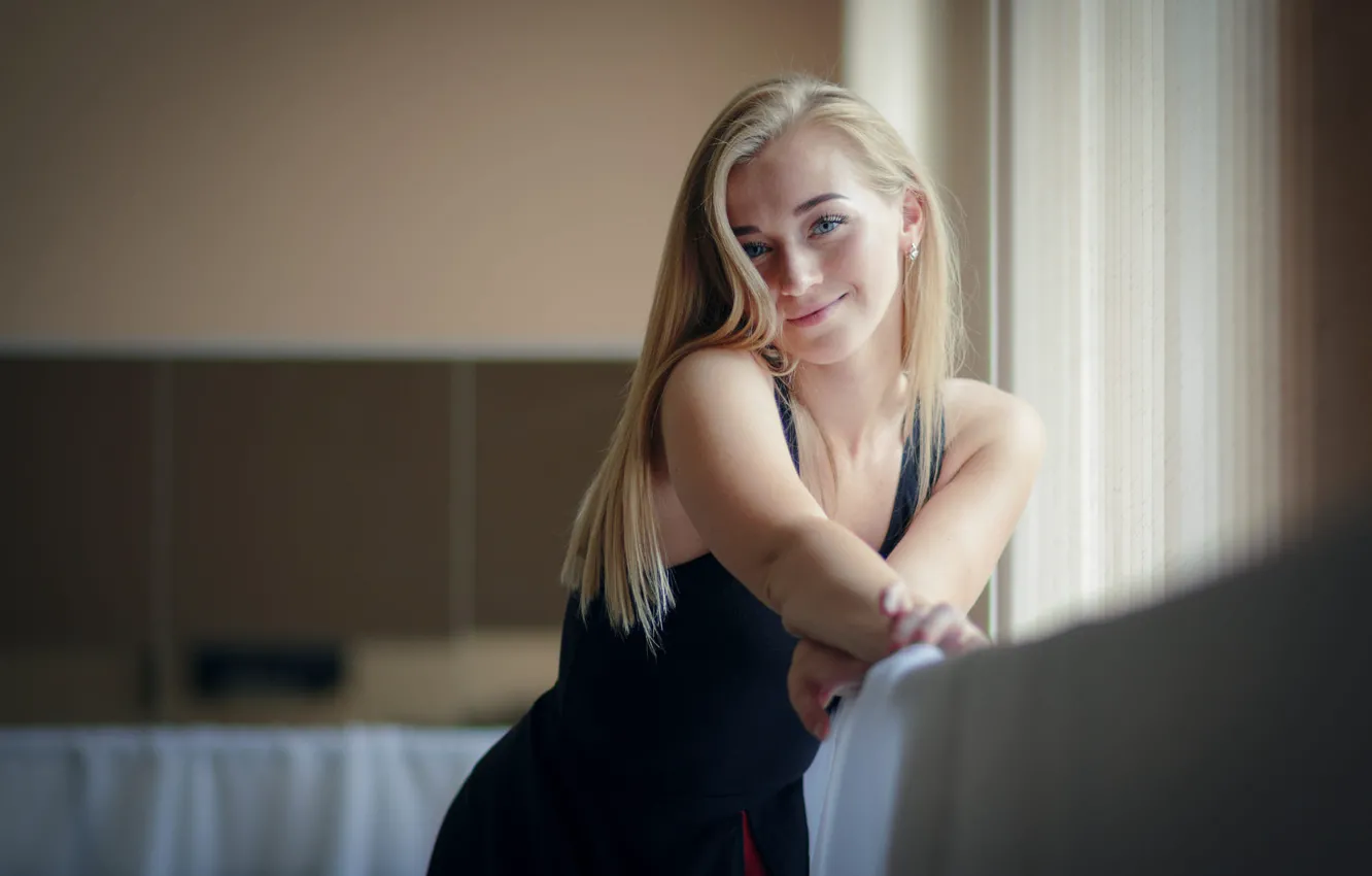 Photo wallpaper smile, Sasha, cutie, Anton Cherstvenkov