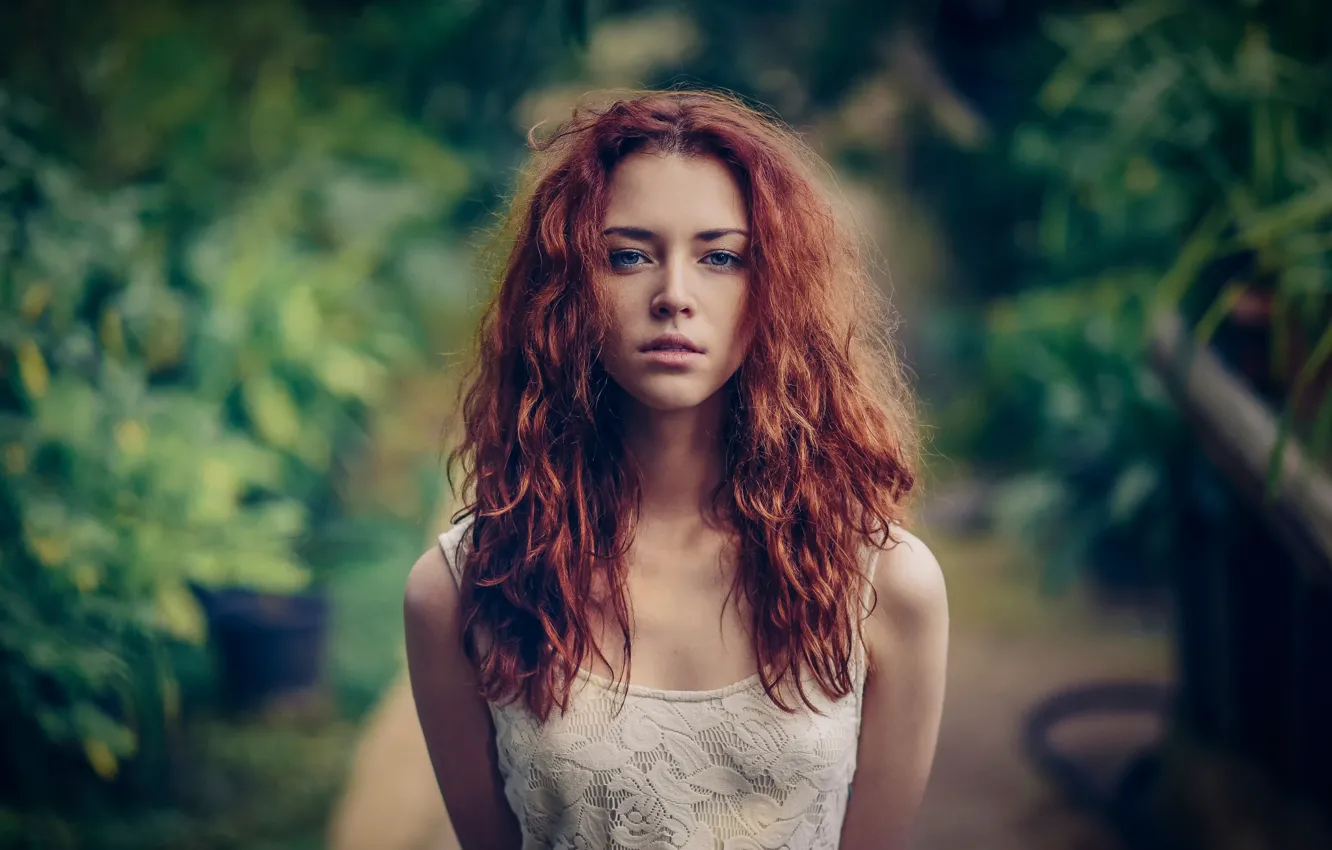 Photo wallpaper portrait, Anya, Anna Zabolotskaya