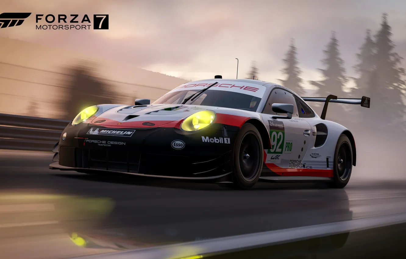 Photo wallpaper speed, 911, Porsche, Microsoft, game, Forza Motorsport, Forza Motorsport 7
