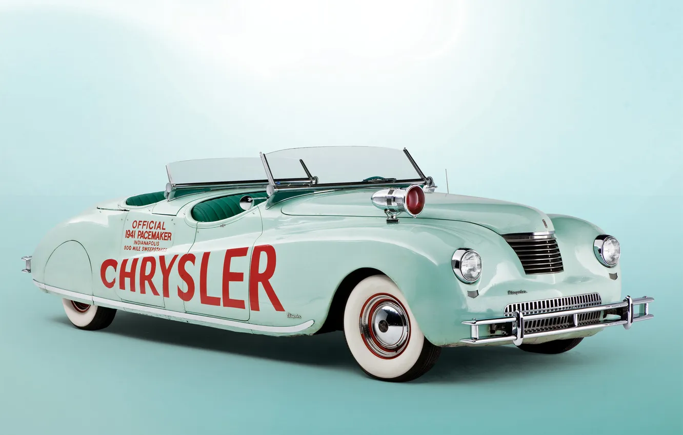Photo wallpaper retro, Chrysler, car