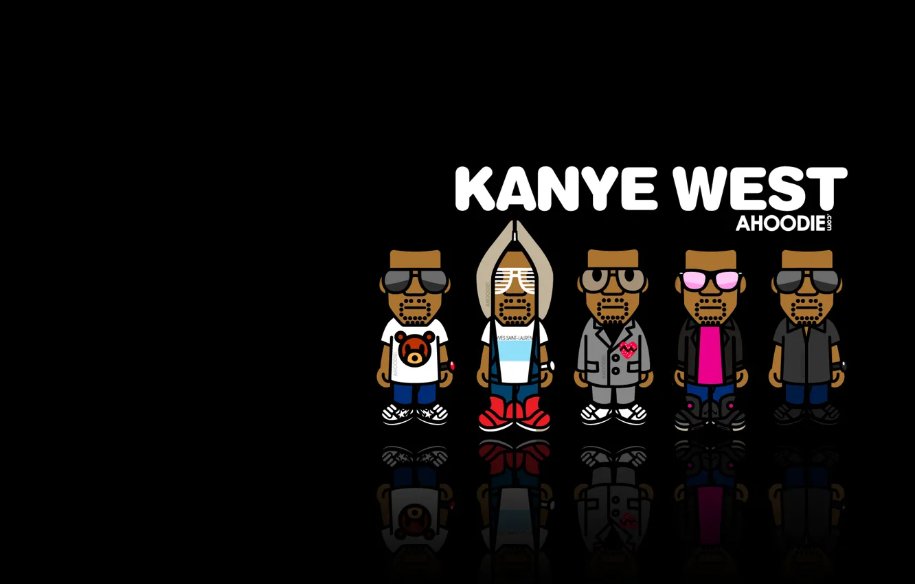 Photo wallpaper Music, Kanye West, hip hop