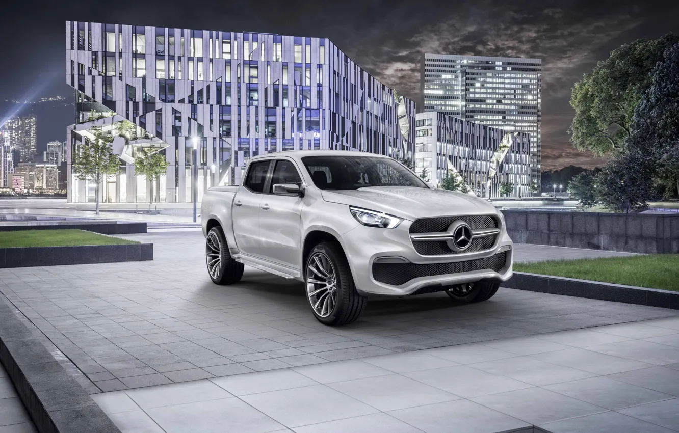 Photo wallpaper Mercedes-Benz, Mercedes, Mercedes-Benz X 350, X 350