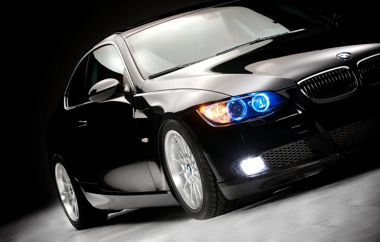 Photo wallpaper lights, BMW, BMW, 335i, E92