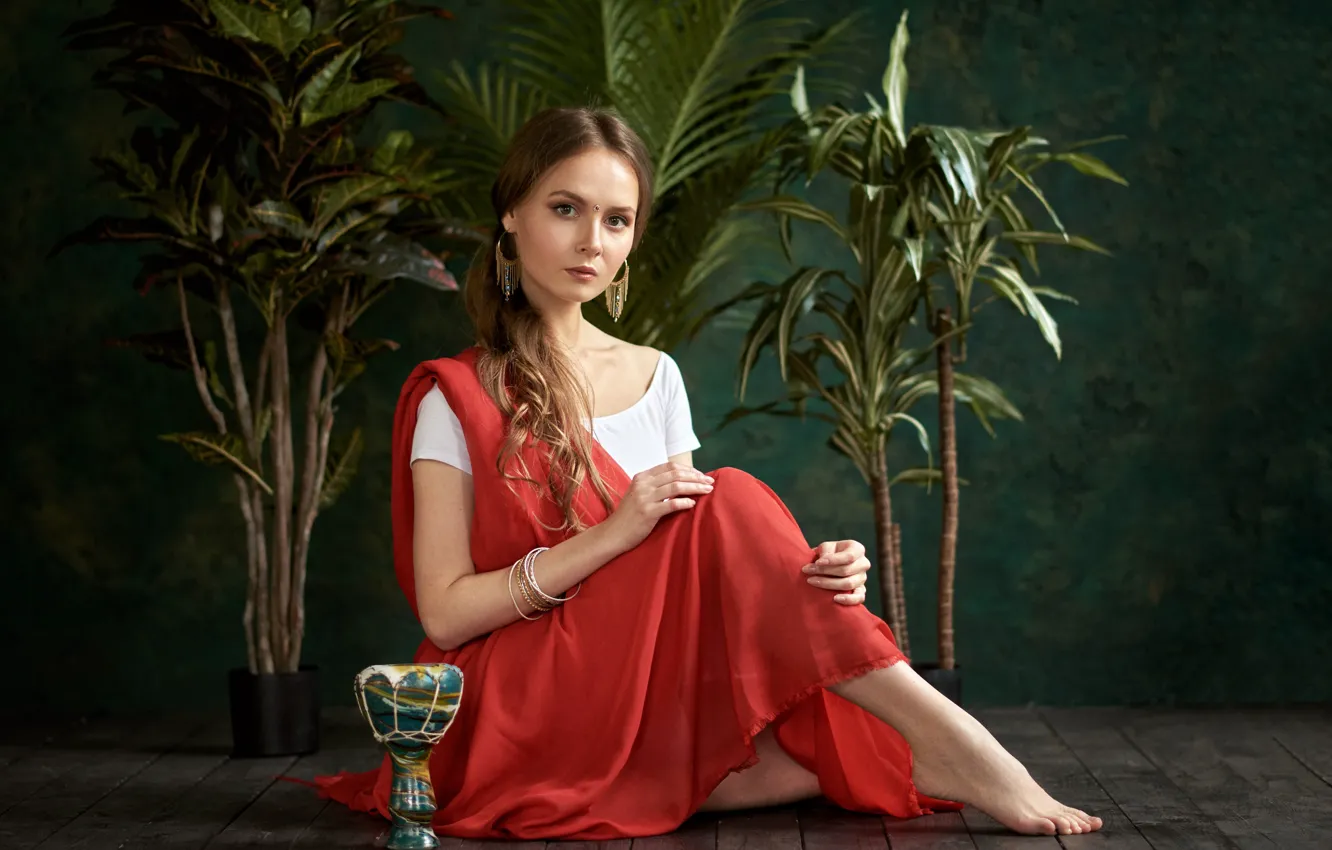Photo wallpaper room, Kate, items, Maxim Fawn