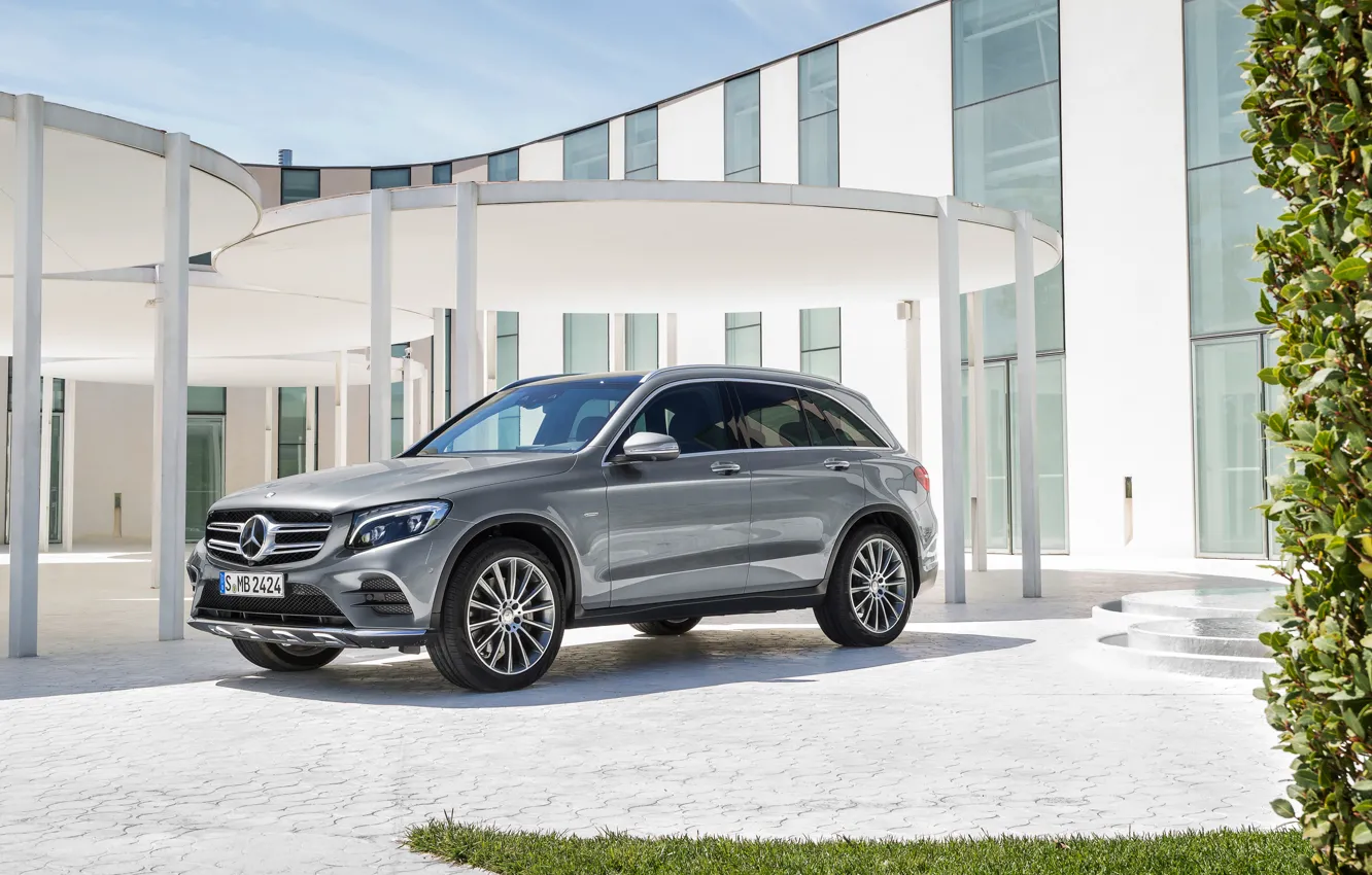 Photo wallpaper Mercedes-Benz, 4MATIC, GLC, 350 e