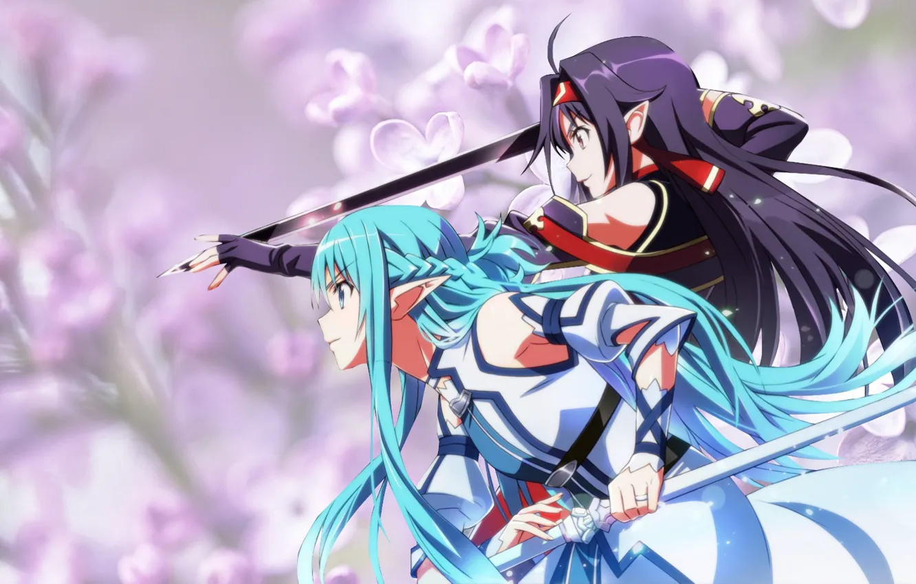 Photo wallpaper game, anime, asian, manga, sword art online, japanese, sao, oriental