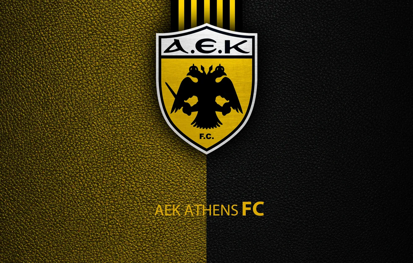 Photo wallpaper wallpaper, sport, logo, football, Greek Super League, AEK Athens