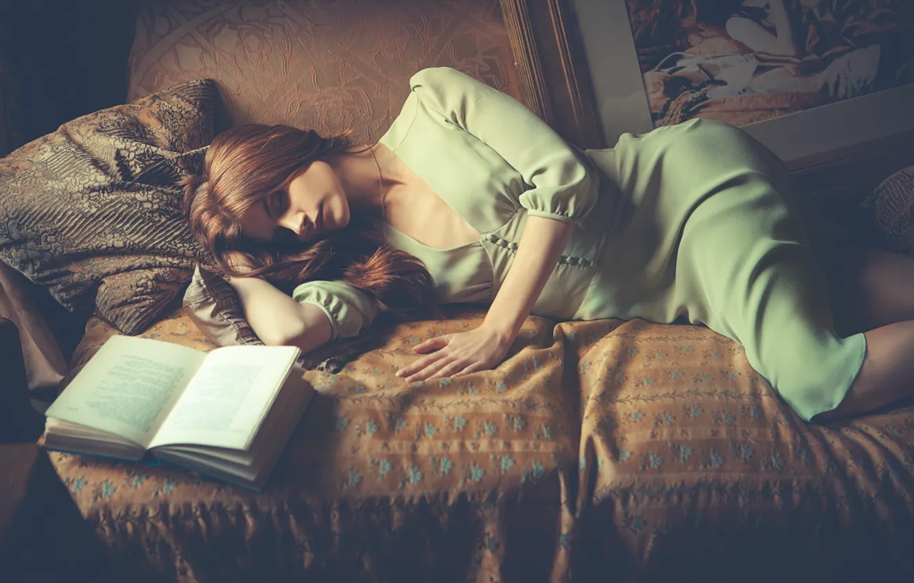 Photo wallpaper girl, sweetheart, model, bright, cool, gentle, brown hair, beautiful