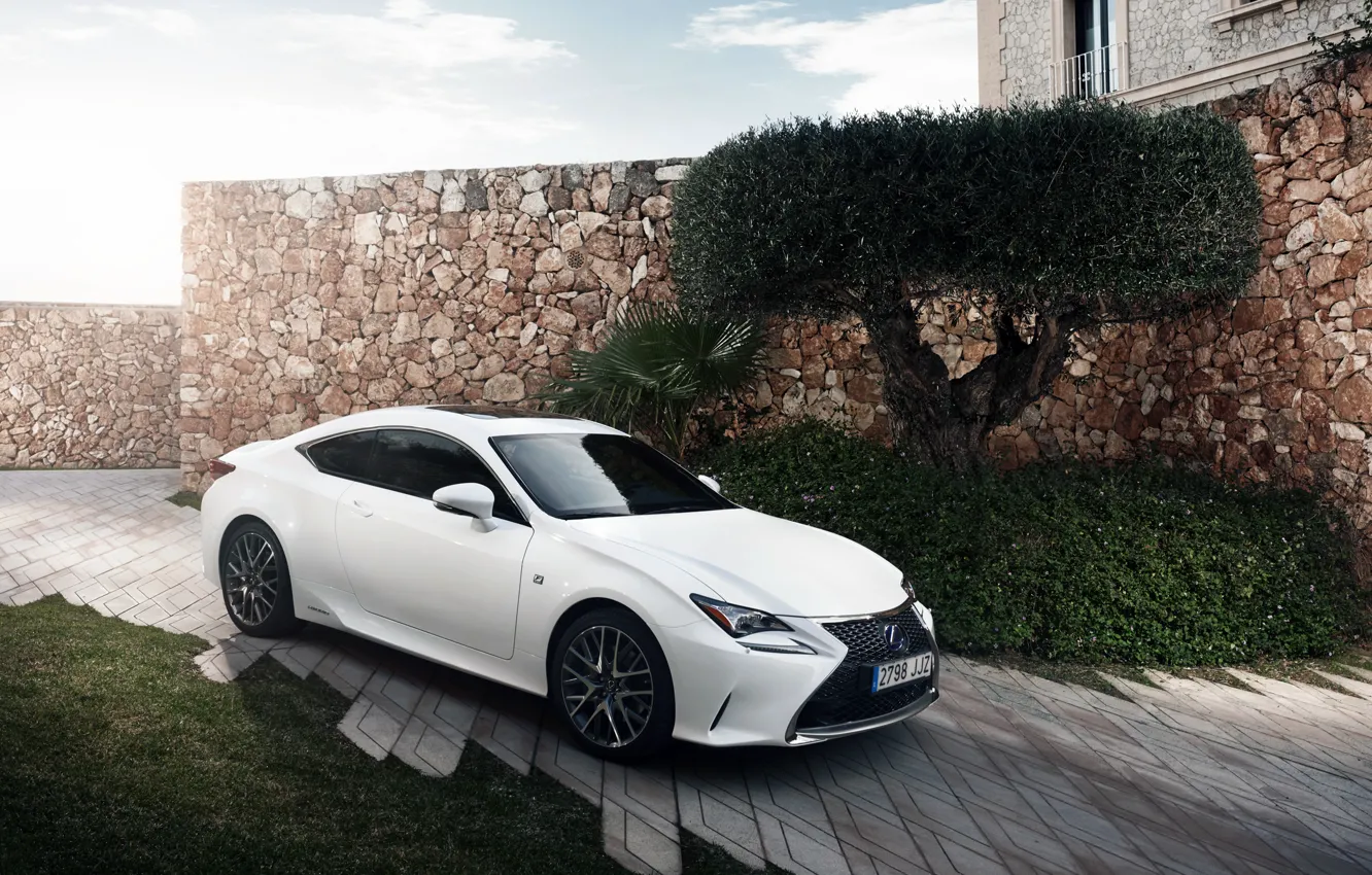 Photo wallpaper white, Lexus, Lexus, F-Sport