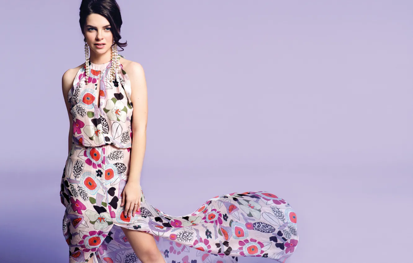 Photo wallpaper look, girl, pose, photo, dress, beautiful, Pelin Karahan