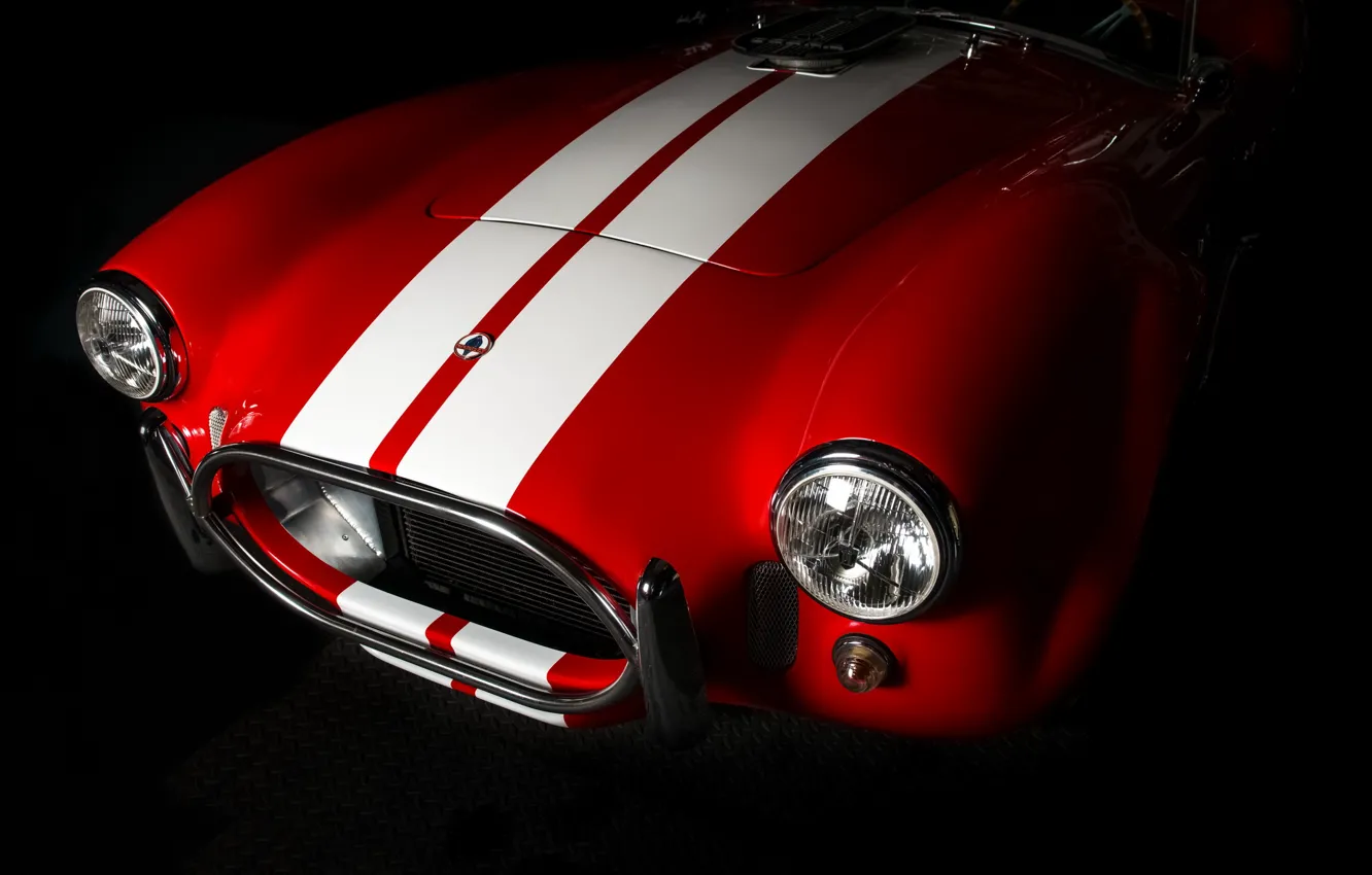 Photo wallpaper vintage, Garage, AC Cobra