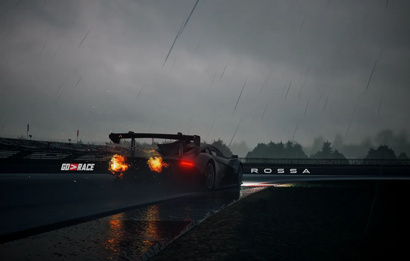 Photo wallpaper Motorsport, The simulator, simracing, simracing, goracesim, GoRace, Red