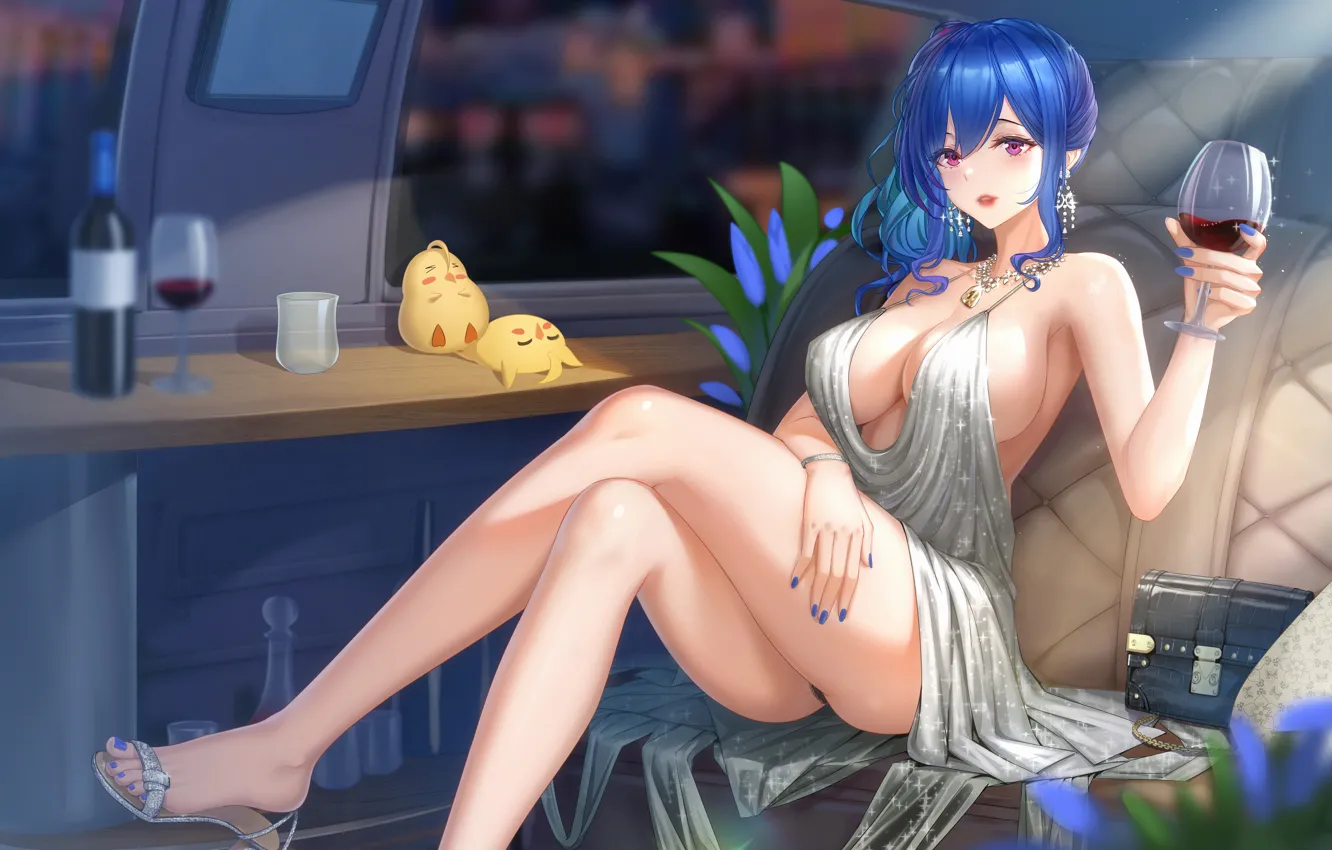 Photo wallpaper sexy girls, azur line, St Louis