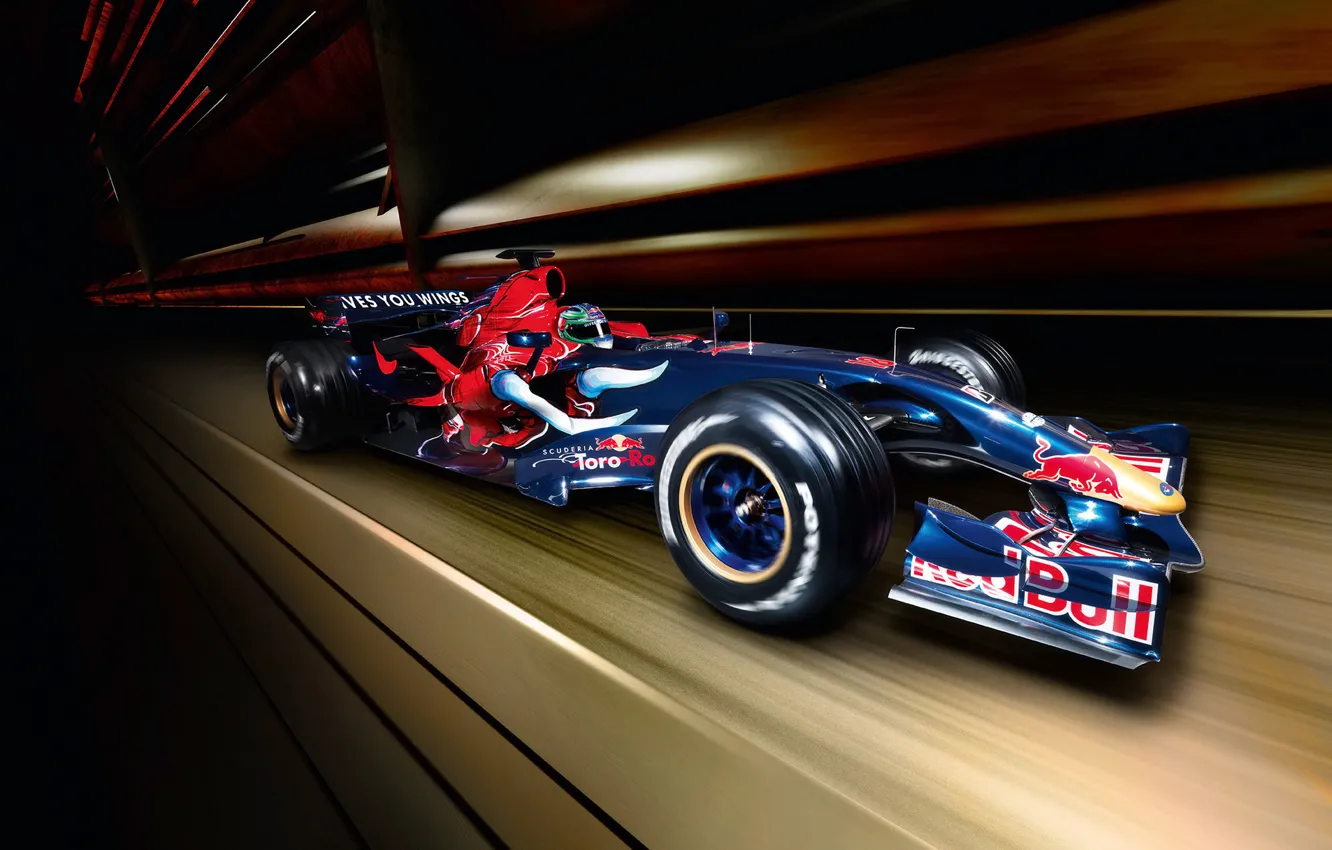 Photo wallpaper formula 1, the car, Formula 1, Red Bull, 2007, red bull, Toro Rosso, STR2