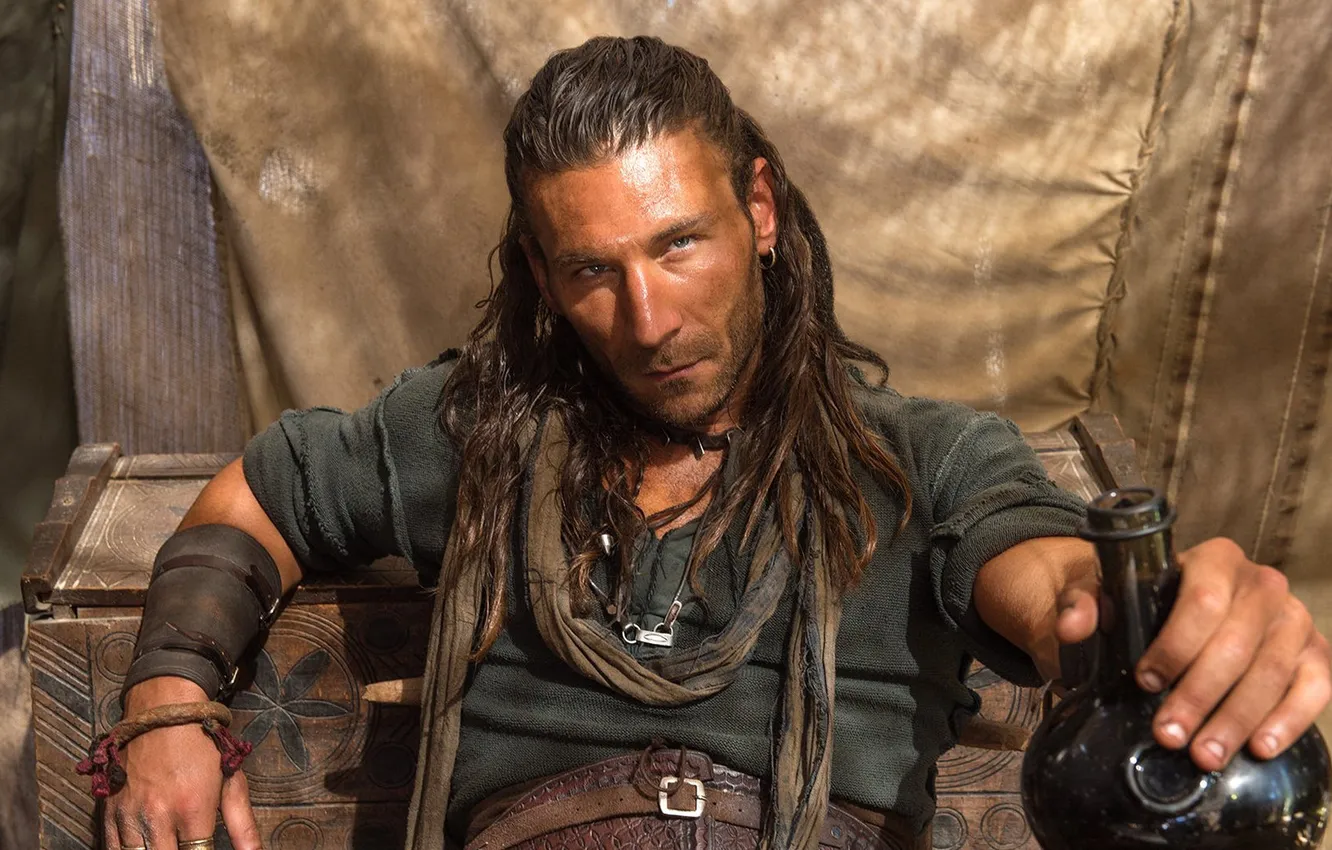 Photo wallpaper pirate, the series, Black Sails, Black sails, Zack McGowan, Zach McGowan, Charles Vane