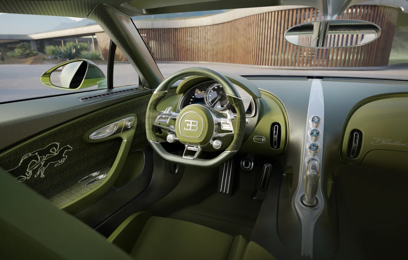 Photo wallpaper coupe, interior, Bugatti, Bugatti, Coupe, hypercar, Hypercar, the only instance