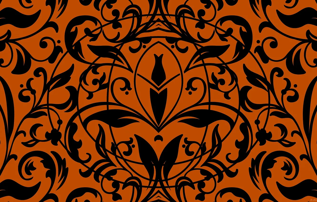 Photo wallpaper background, pattern, dark