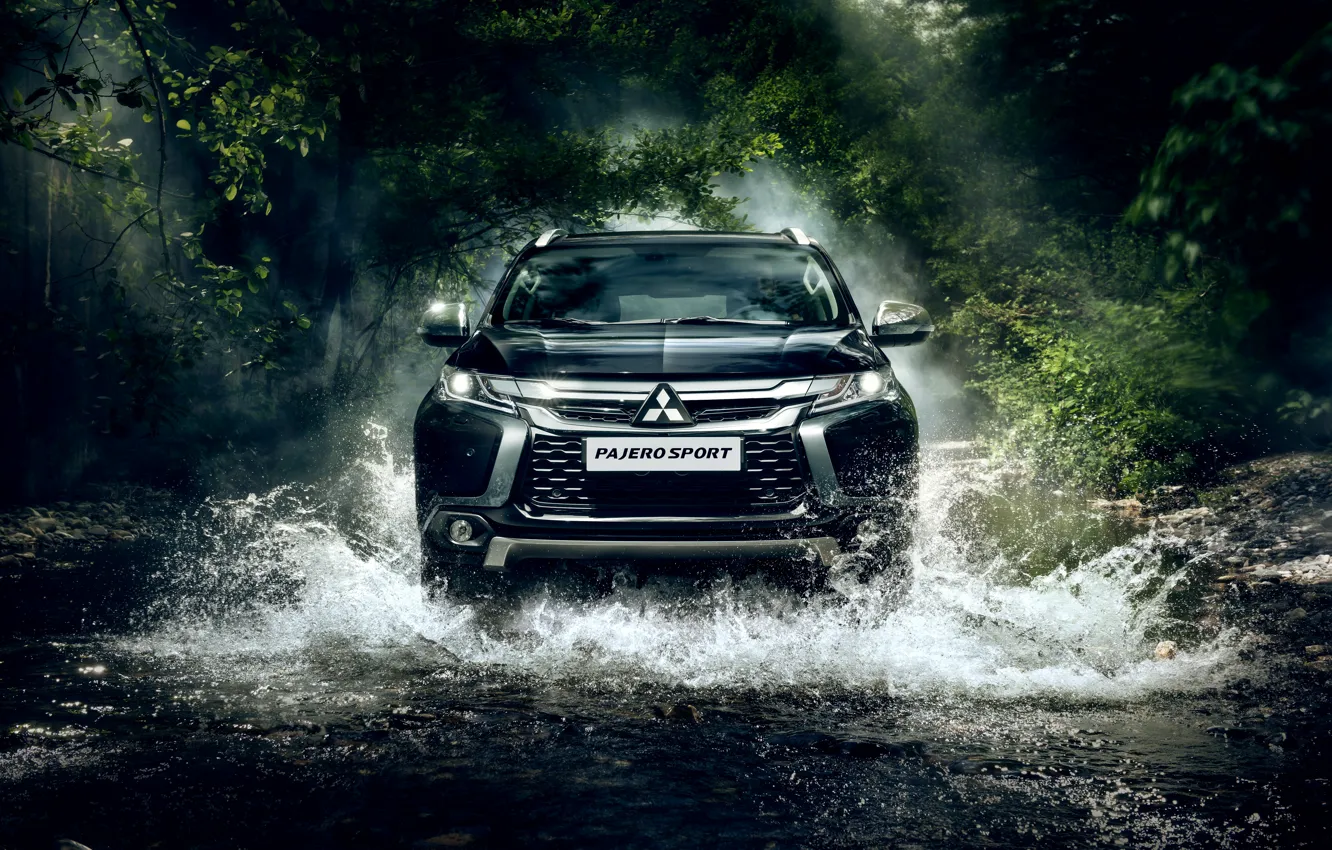 Photo wallpaper Mitsubishi, Pajero, Mitsubishi, Pajero