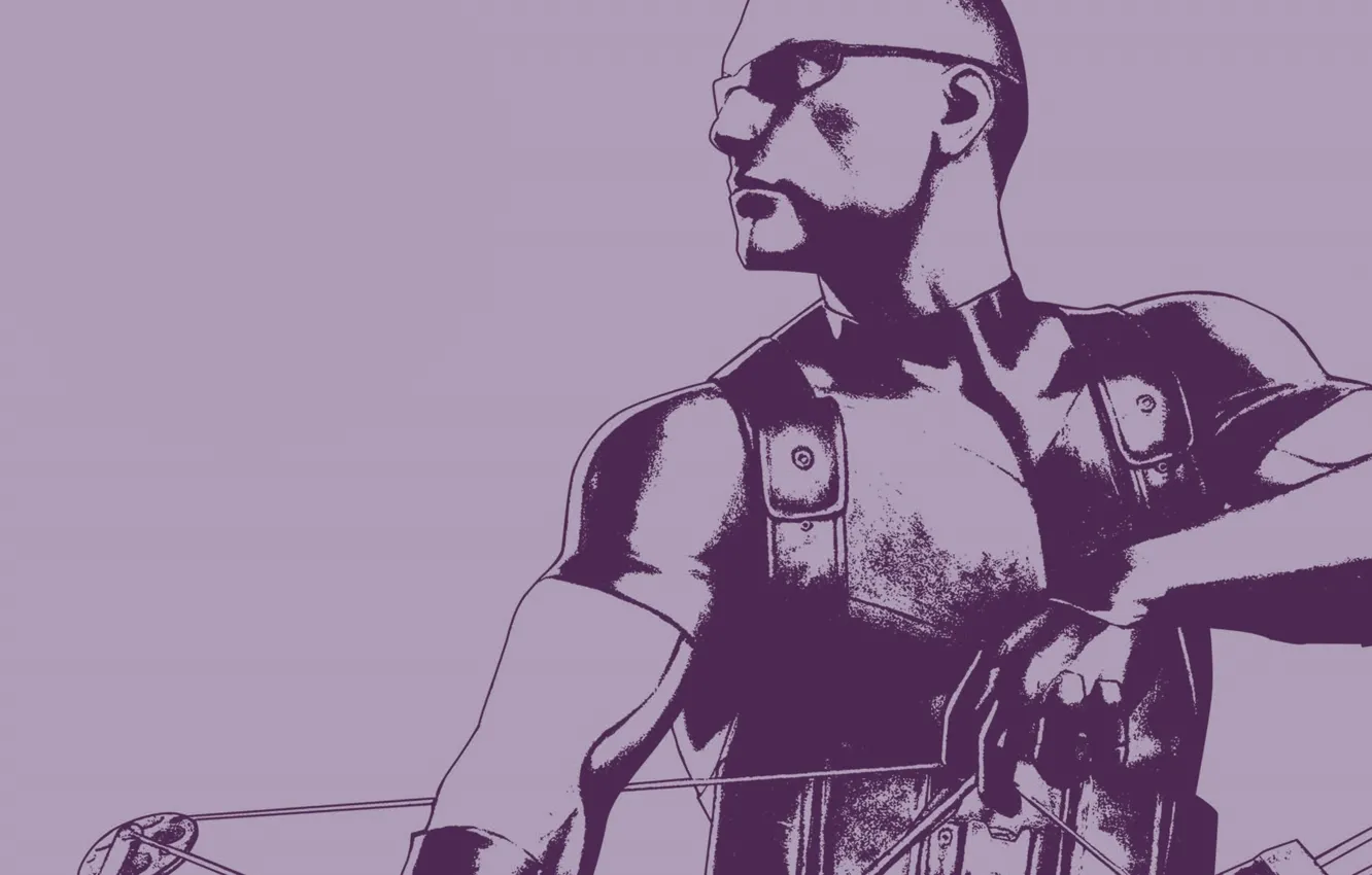 Photo wallpaper bow, glasses, Hawkeye, Hawkeye, Clinton Francis Barton