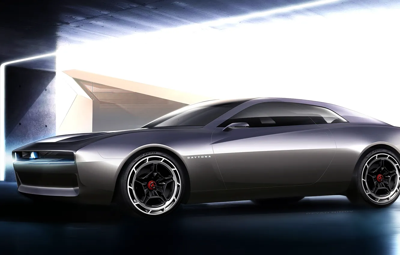 Photo wallpaper Dodge, the concept car, Dodge, Charger, Dodge Charger Daytona SRT Concept