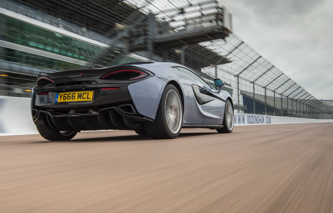 Photo wallpaper McLaren, supercar, speed, track, 570GT, McLaren 570GT