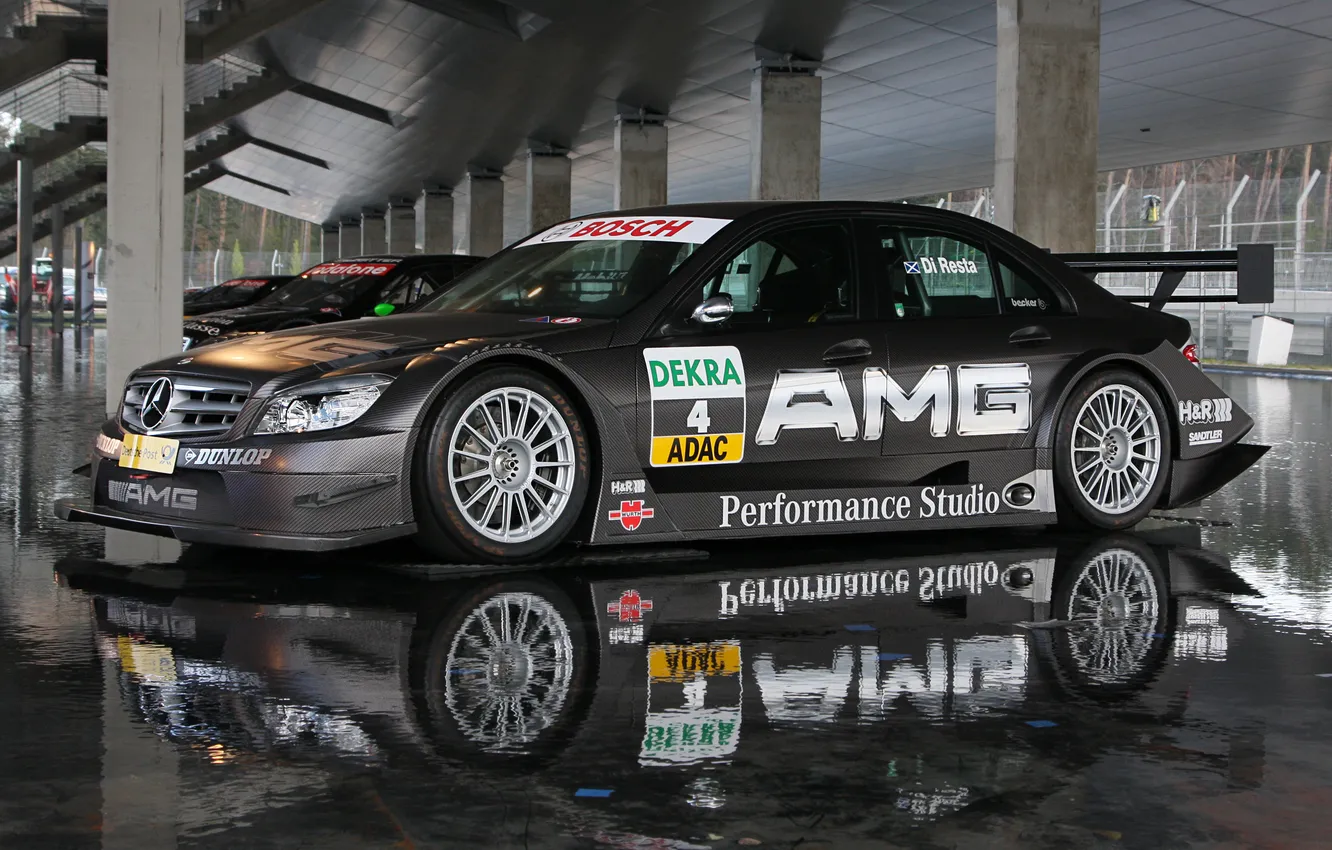 Photo wallpaper race, Mercedes, AMG, DTM