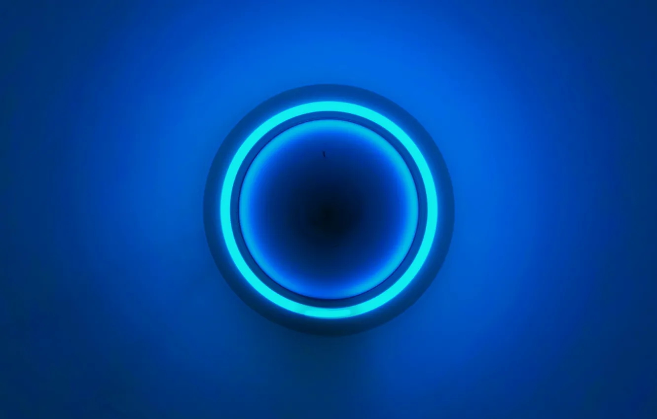 Photo wallpaper world, calm, blue light