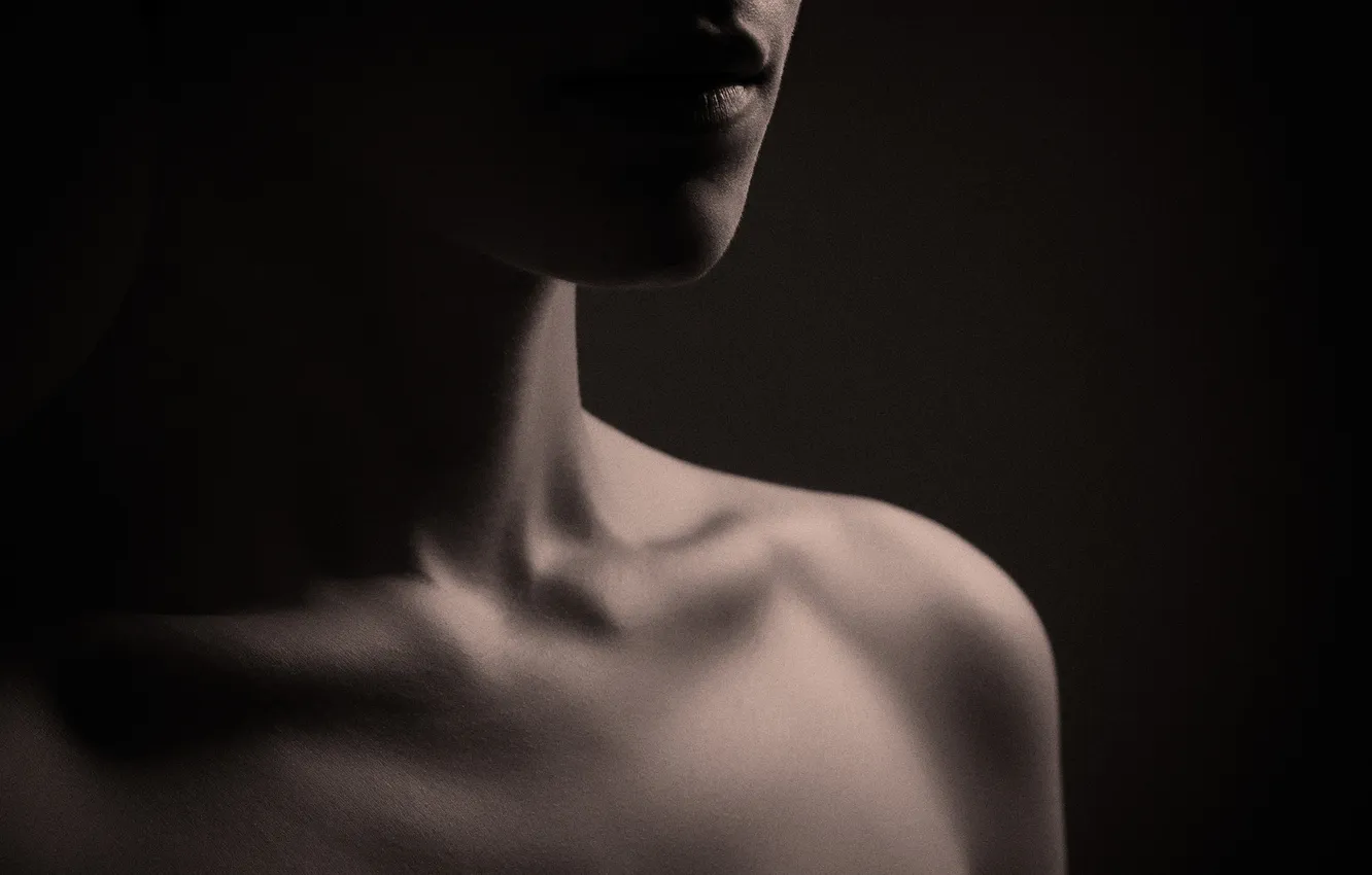 Photo wallpaper girl, background, body