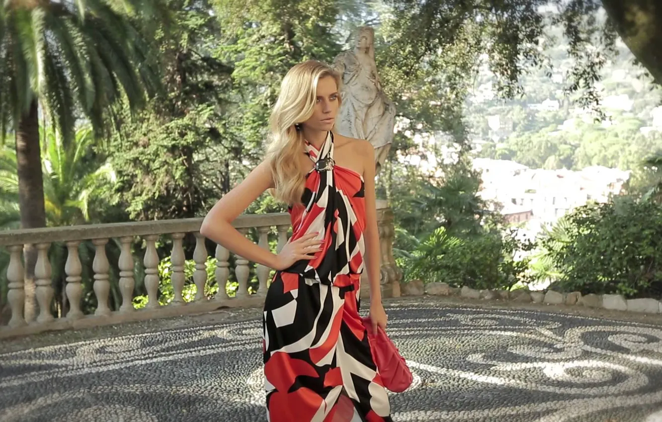 Photo wallpaper girl, model, Luisa Spagnoli